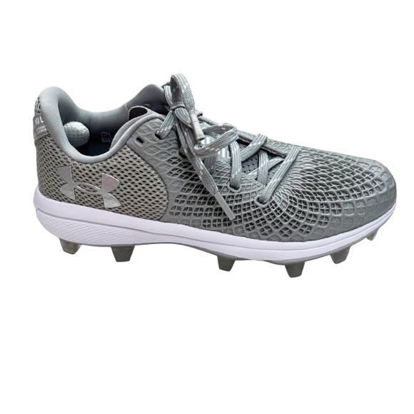 NWOT Under Armour Women’s Softball Cleats Gray Size 7.5 - Picture 10 of 14